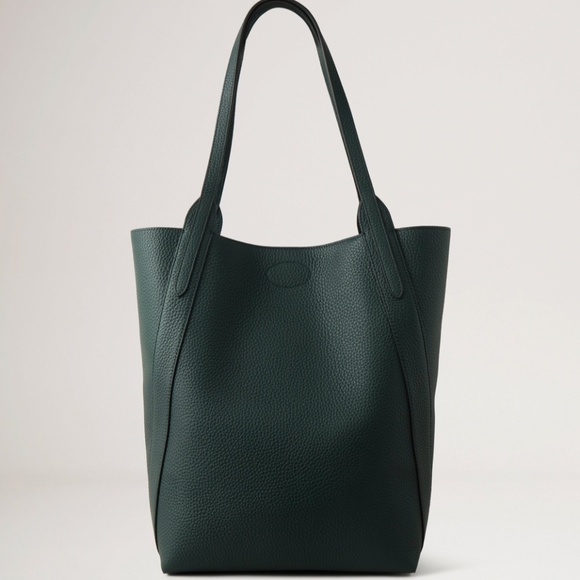 Mulberry 'North South Bayswater' in Mulberry Green Leather Tote  MSRP $1275 NWT - Picture 6 of 6